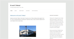 Desktop Screenshot of bandcmetal.com